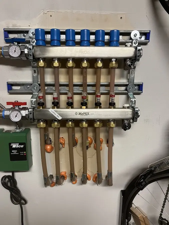 Plumber performing Leak Detection at a residential property in Maltby